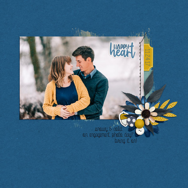 Happy Heart - MOC7 #1 Blind Scrap