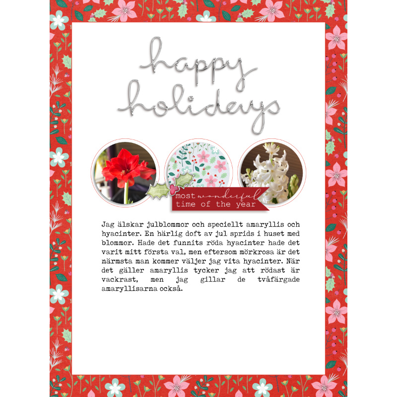 Happy holidays