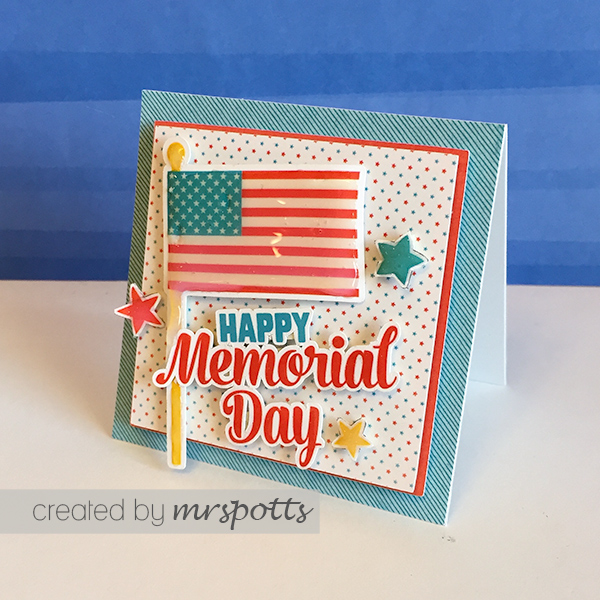 Happy Memorial Day Mini Card
