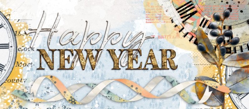 Happy New Year FB Timeline Cover