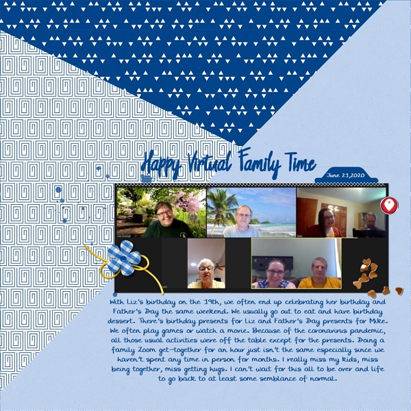 Happy Virtual Family Time