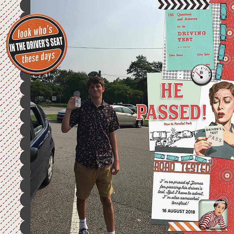 He Passed!