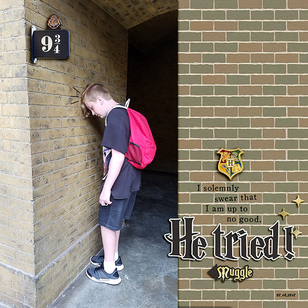 He Tried