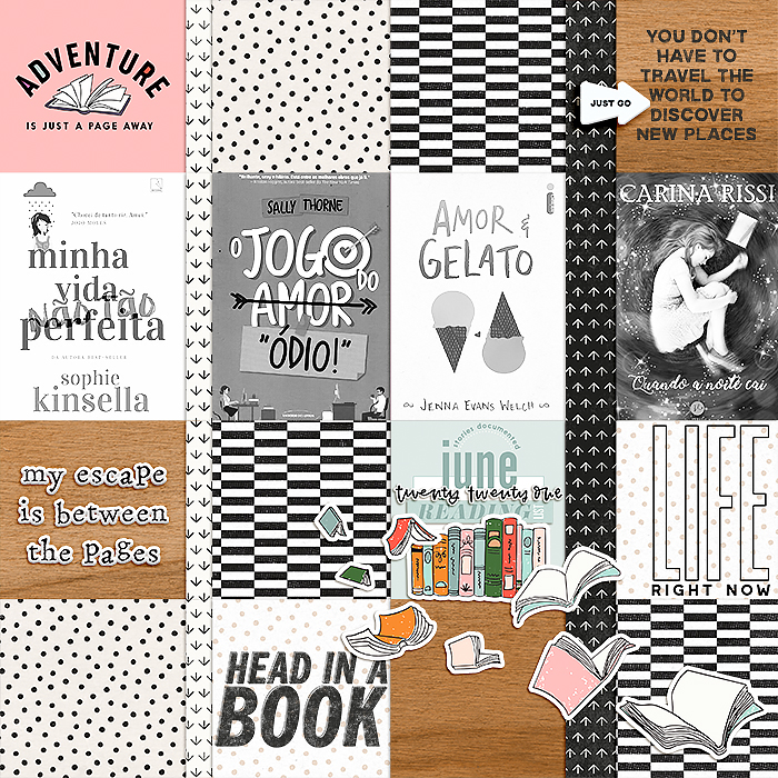 head in a book