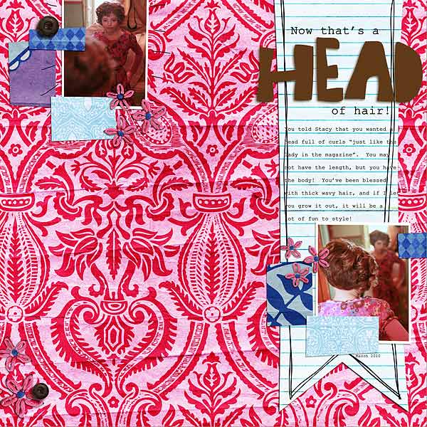 Head of hair