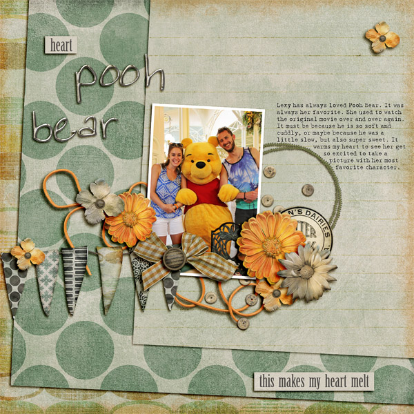 Heart Pooh Bear