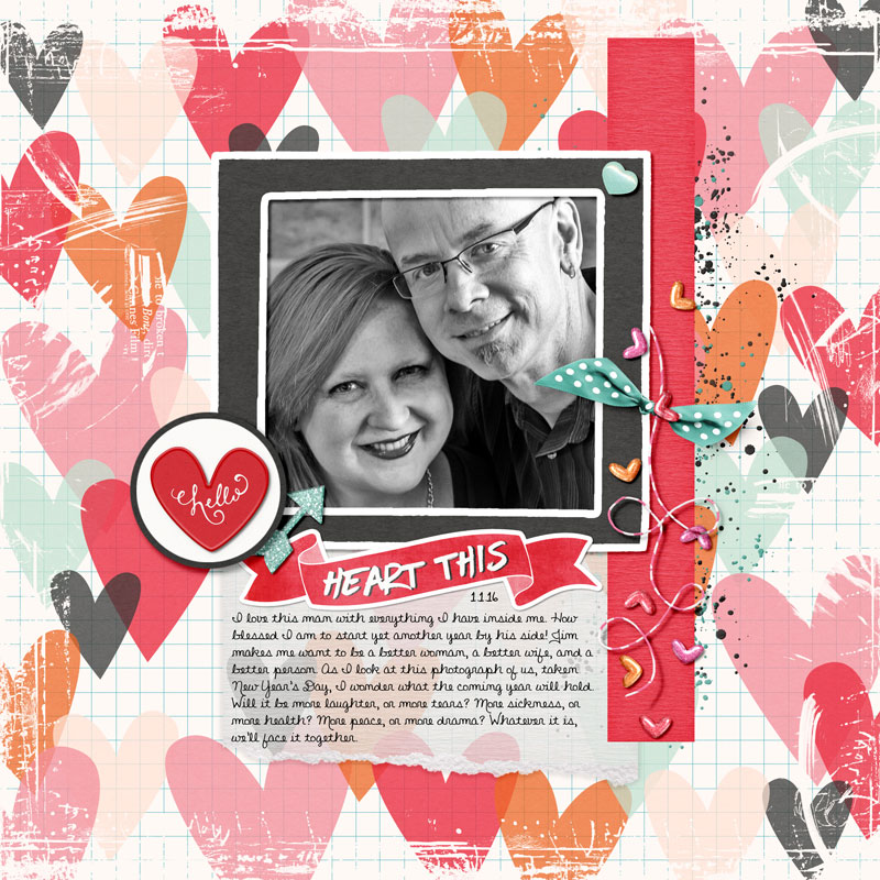 Heart This (February Scraplift Challenge)