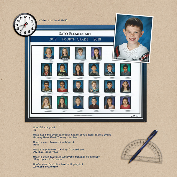 Heath's Class Picture