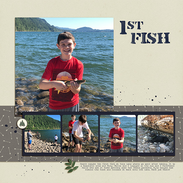 Heath's First Fish
