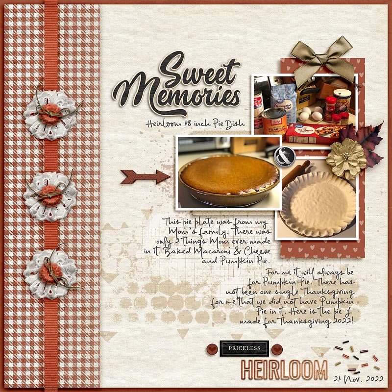 Heirloom Pie Plate [LOD Feb 7 - ninigoesdigi]