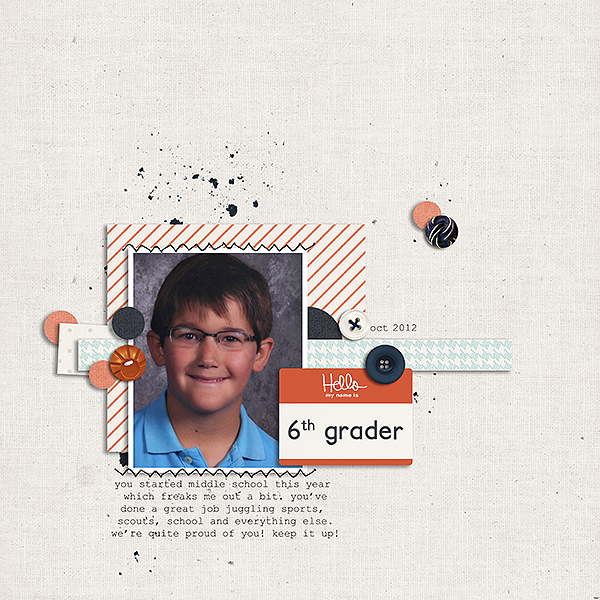 hello 6th grader