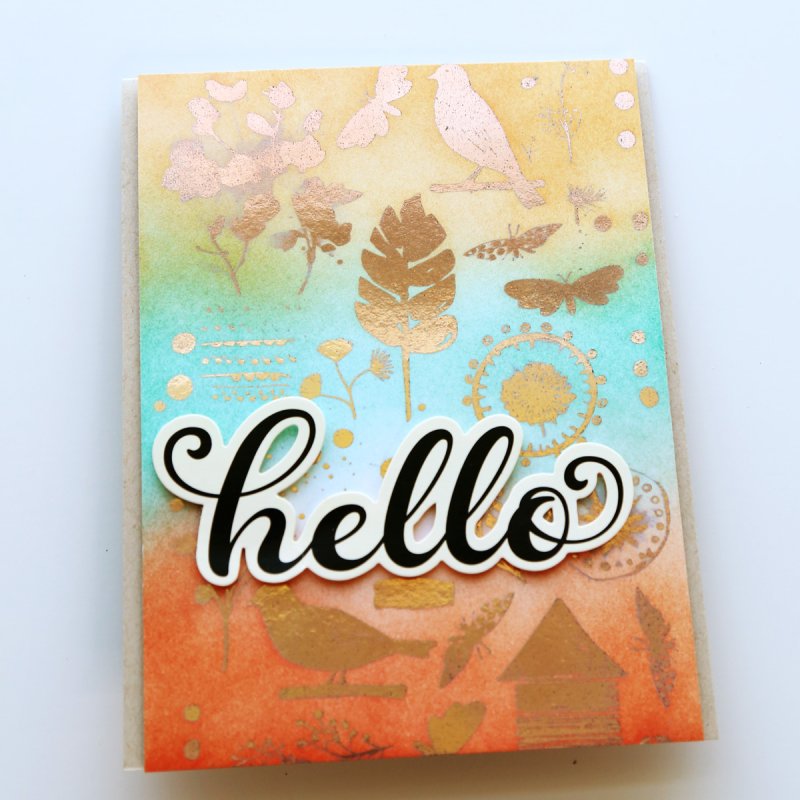 Hello card