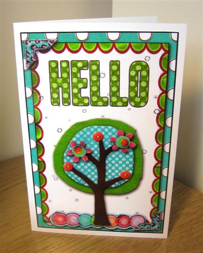 Hello card
