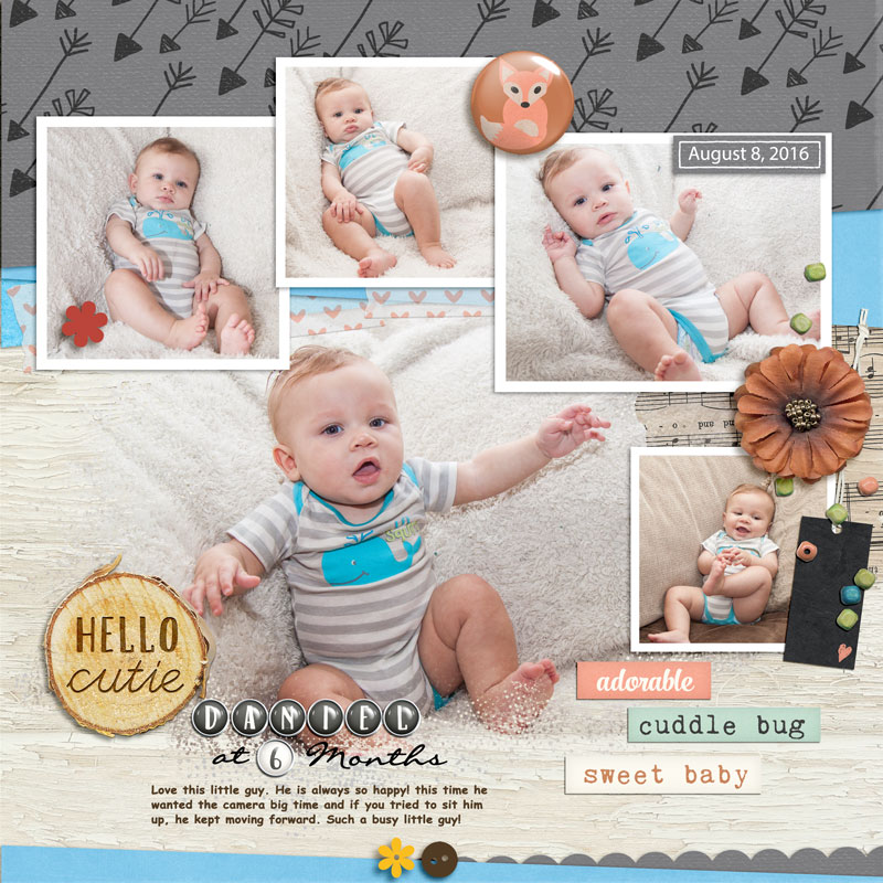 Hello Cutie! Daniel at 6 Months