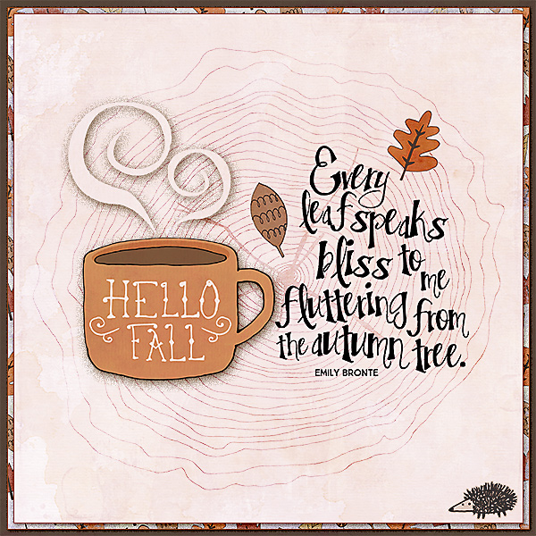 Hello Fall