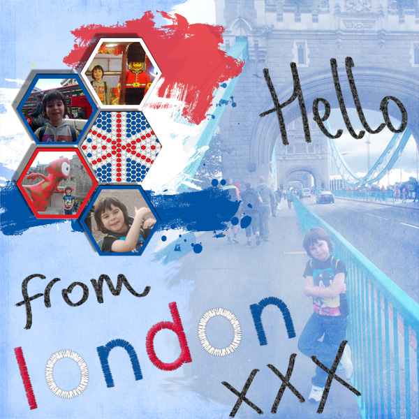hello, from London