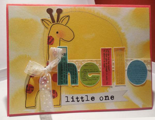 Hello Little One - hybrid card