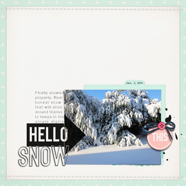 Hello Snow- MOC 3