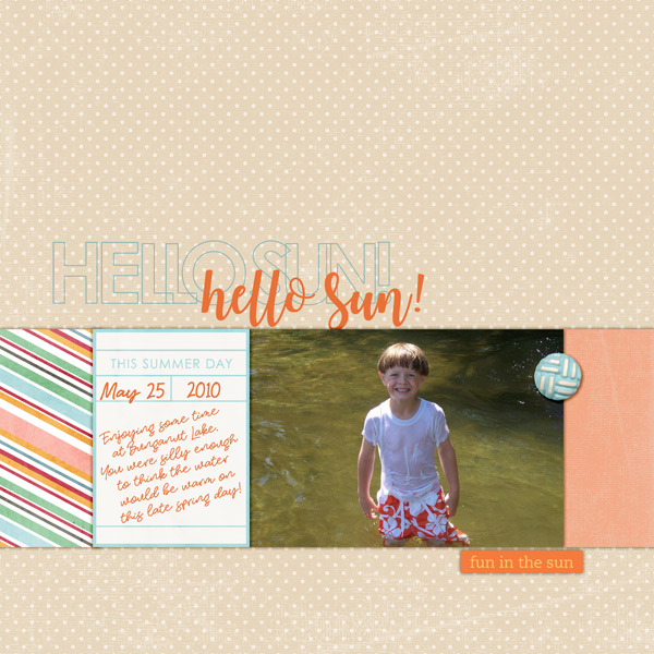 Hello Sun! (left)