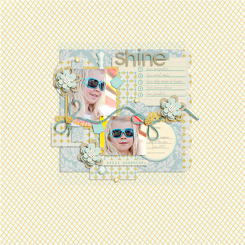 * Hello Sunshine *