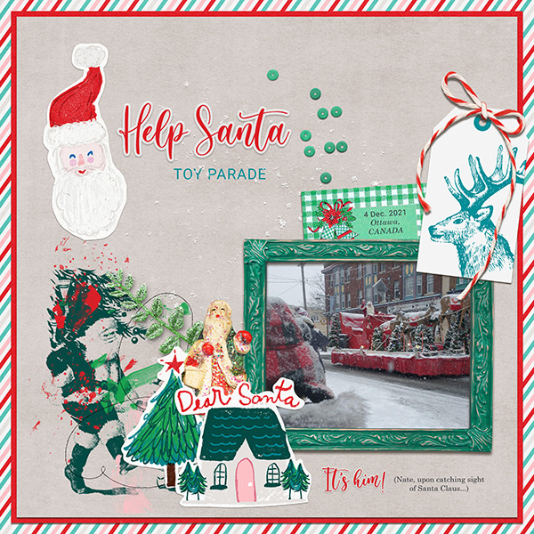 Help Santa Toy Parade