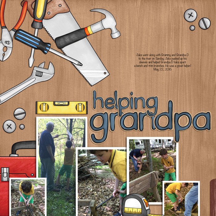 Helping Grandpa