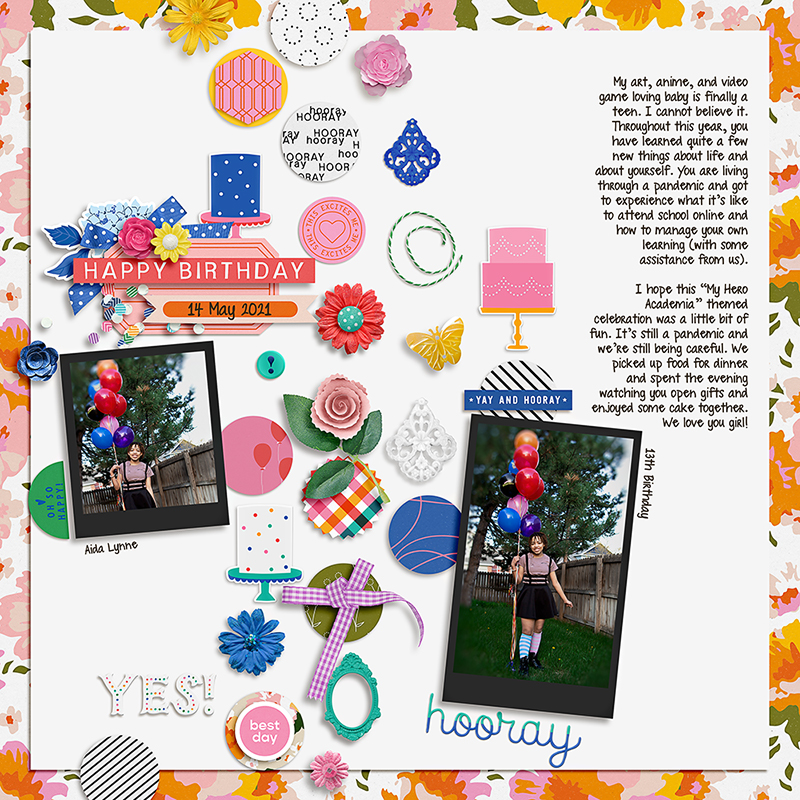 her birthday | 2021