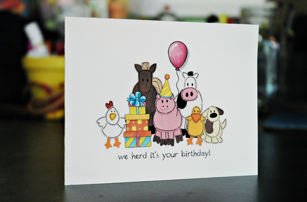 Herd it's your birthday