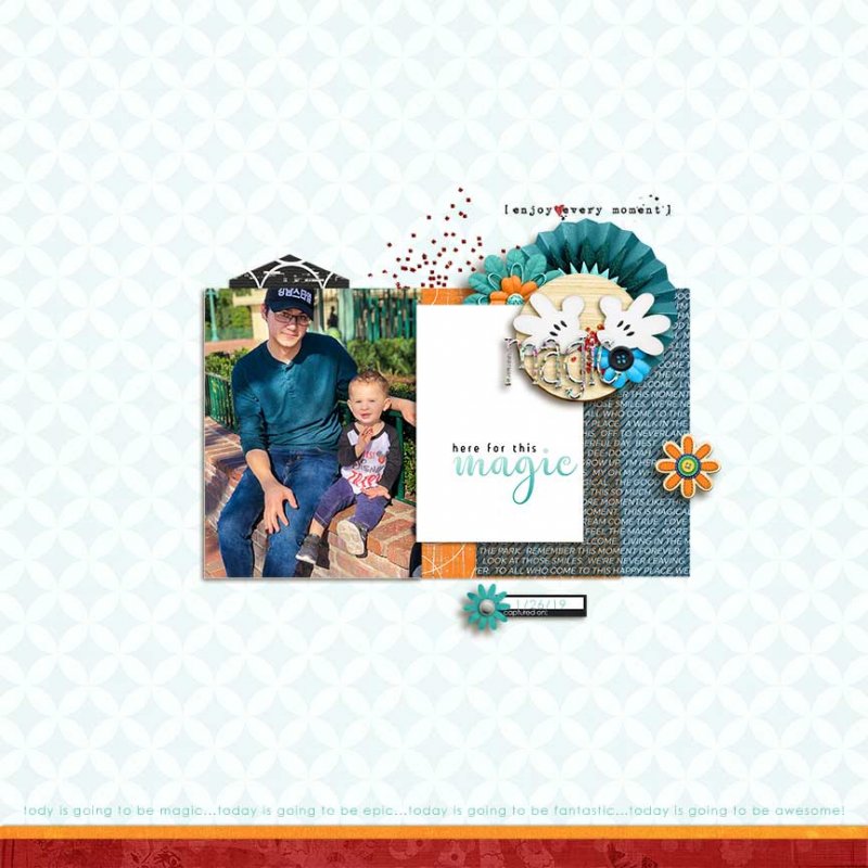 Here-for-the-magic August 2019 Template challenge