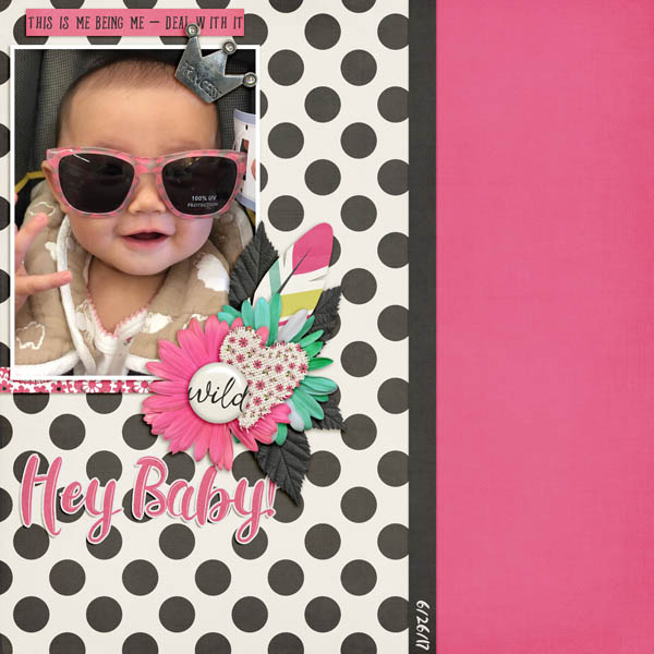 Hey Baby! - June 2017 Template Challenge