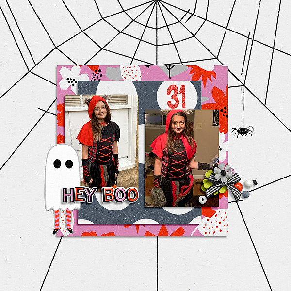 Hey-Boo | Halloween Slow Scrap