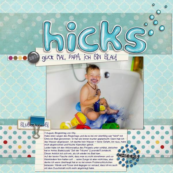 *hicks* - August template challenge