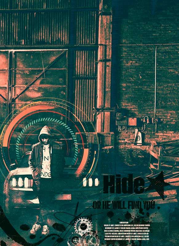 hide