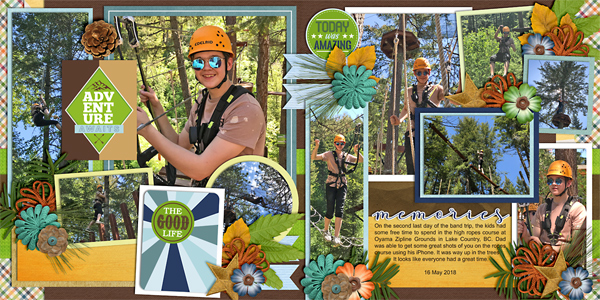 High Ropes Course (double page)