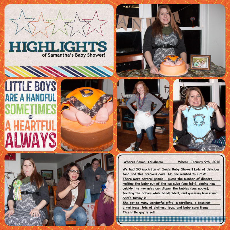 Highlights of Samantha's Baby Shower MOC4-Day31-PocketPage