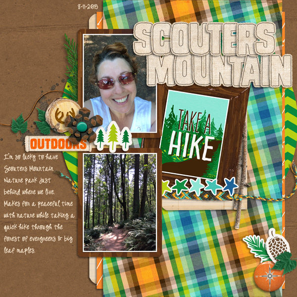 Hike on Scouters Mountain