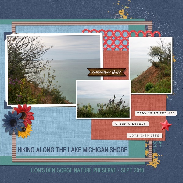 Hiking Along The Lake Michigan Shore