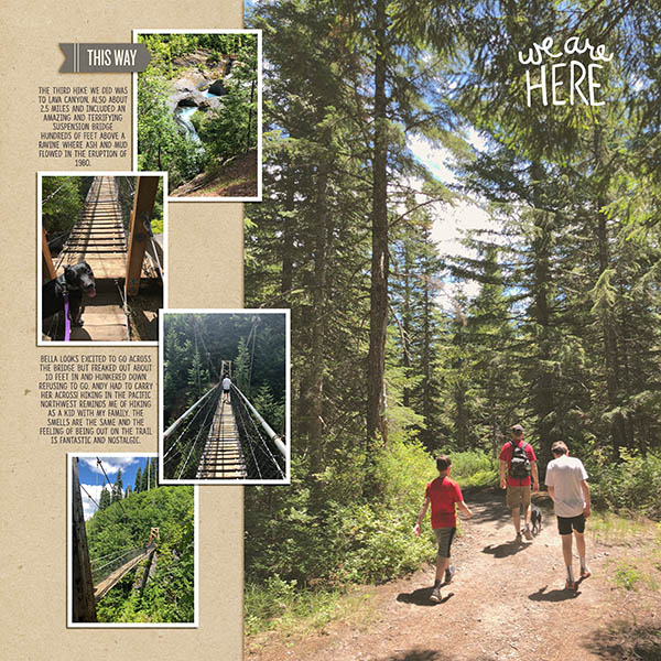 Hiking Lava Canyon