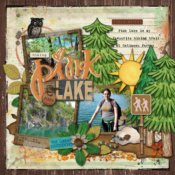 Hiking Pink Lake