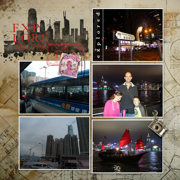 HK city exploring