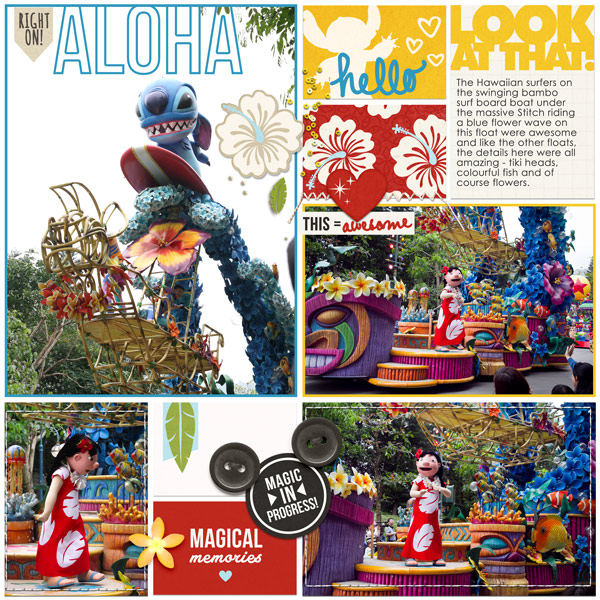 HKDL fantasy parade (right)