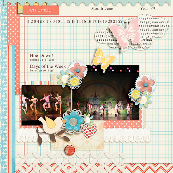Hoe Down_Days of the Week
