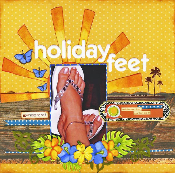 holiday feet