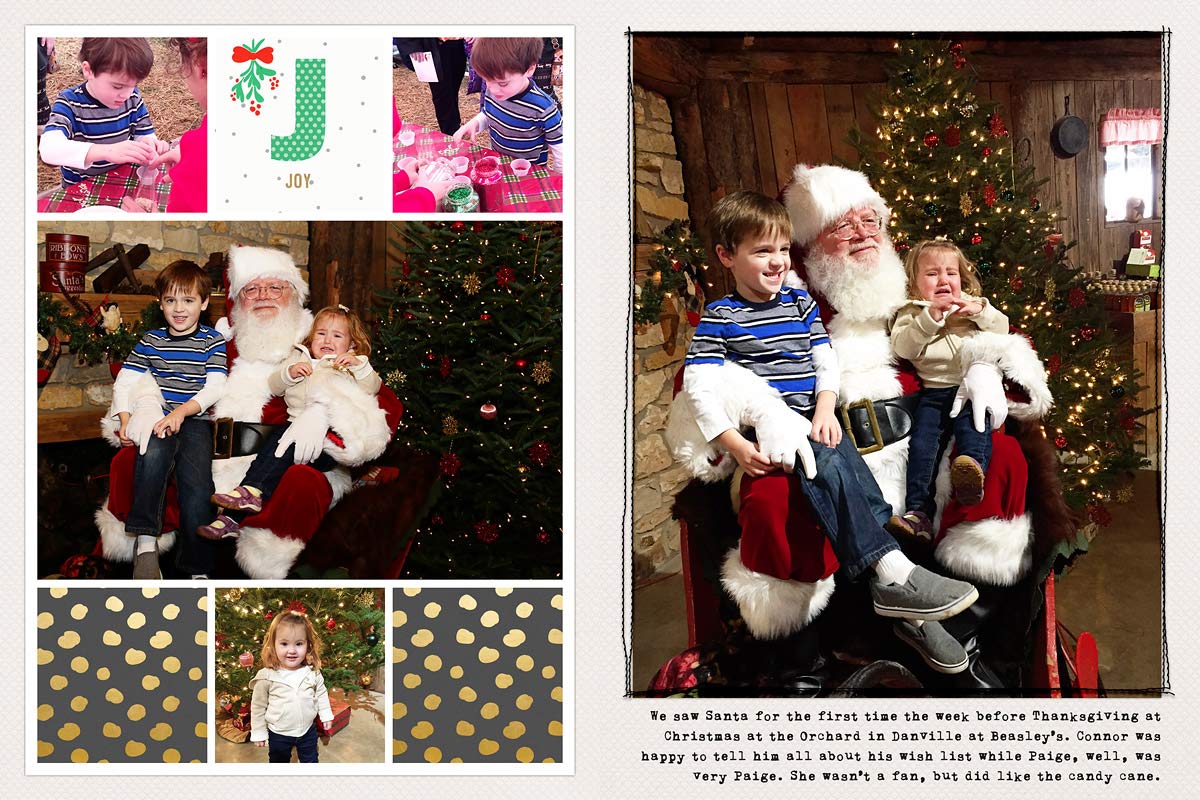 Holiday Memories 2014 Spread 2