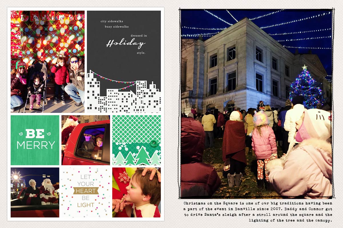 Holiday Memories 2014 Spread 4