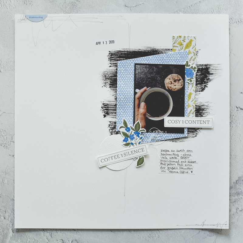 Hombody: Coffee & Silence - May Scraplift Challenge