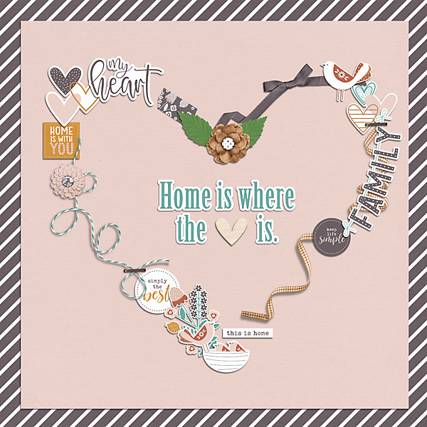 home is...  -elements on a path