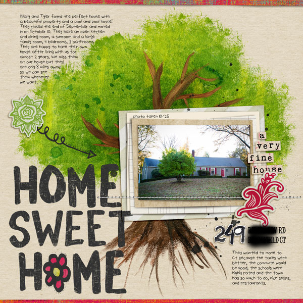 home sweet home  oct challenge 1