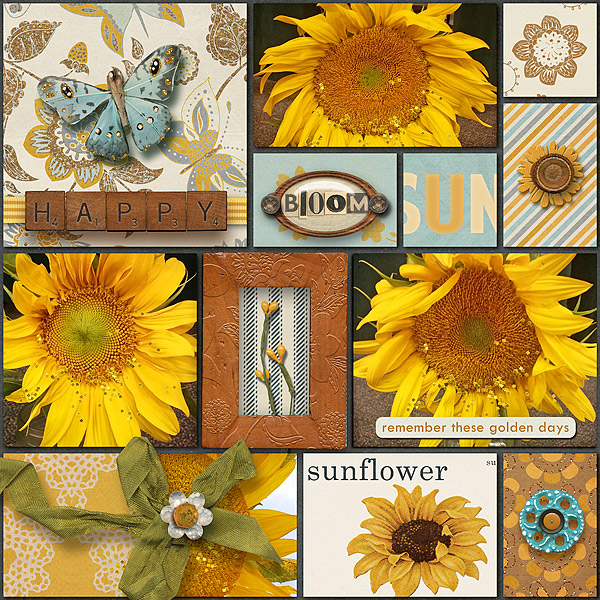 Homemade-sunflowers