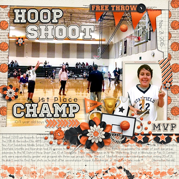 hoop shoot 1st place champ